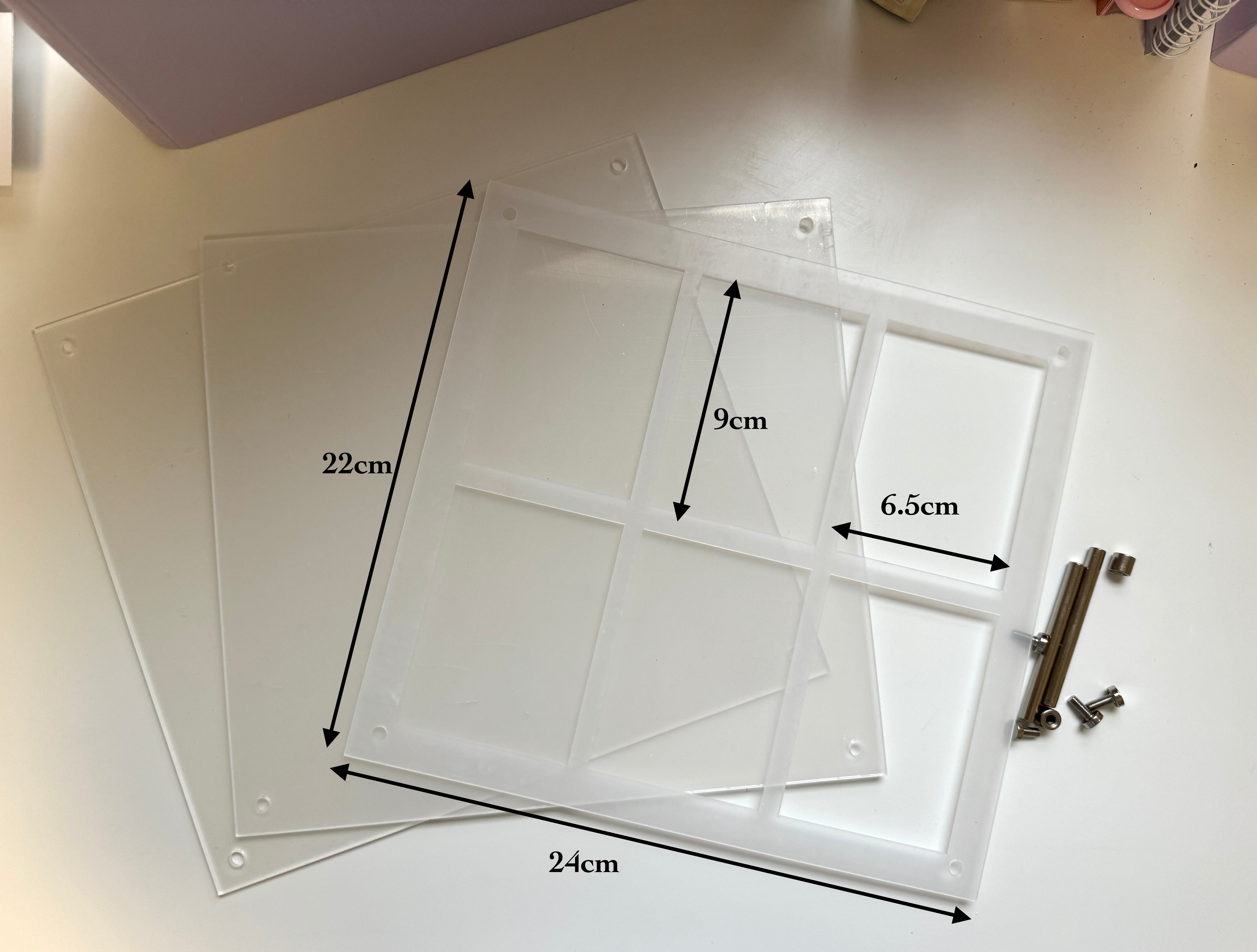 Acrylic Display Frame-6 Cards